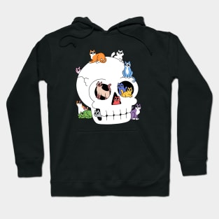 Skull is Full of Cats Hoodie